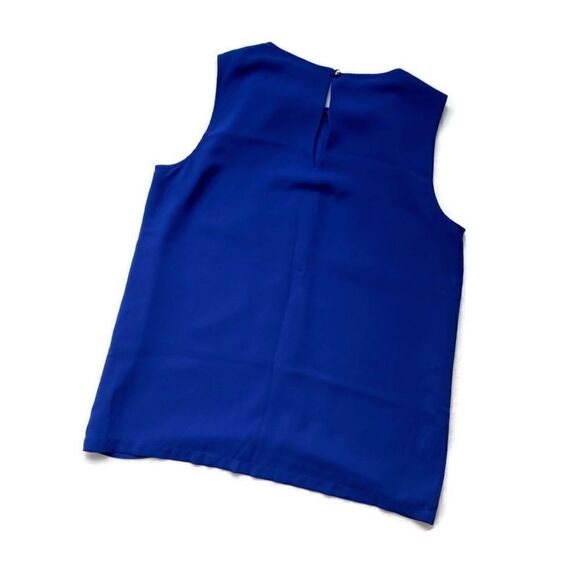 Banana Republic Sleeveless Blouse Blue Size XS - Picture 3 of 4